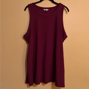 Penningtons Rich Burgundy Tank Top